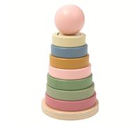 impilamento forme omino giocattolo educativo in legno 2Kids Toys