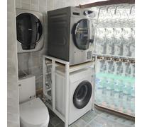 Impilamento per lavatrice e asciugatrice Scaffale impilabile Sopra la lavatrice e l'asciugatrice, Altezza regolabile Asciugatrici Lavastoviglie Kit di stoccaggio, Commerciale Rack di stoccaggio per la