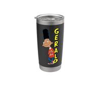 impilato, giallo, gerald, testo, con, carattere, posa Bicchiere termico in acciaio inox doppia parete
