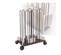 Impilatore For Grucce, Può Contenere 200 Grucce Su 4 Lati, Facile Da Spostare, For Lavanderia A Secco, Negozio Di Abbigliamento, Casa(Black)