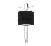 Impilatore per Piatti, Supporto per Asta per Piatti in Feltro in Lega di Alluminio Ampiamente Compatibile, Ammortizzazione Stabile per Vari Kit di Batteria (SILVER)