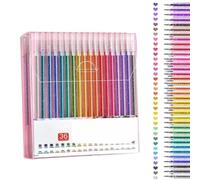 Implementarch Pens,Implementarch Glitter Gel Pen Set, Glitter Gel Pens for Adult Coloring Books, for Drawing, Doodling, Crafts and Taking Note (36pcs)