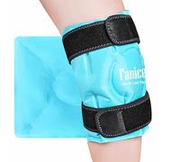 Impoditiongs Borsa Ghiaccio Ginocchio, Bolsa Hielo ginocchio, Facili da utilizzare borsa ghiaccio, Tasca di Ghiaccio Ginocchio Riutilizzabile, Tutore ginocchio, per uomo o donna (Blu)