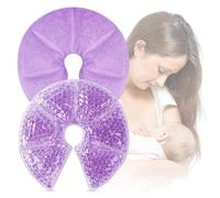 Impoditiongs Cuscinetto in gel per il seno Pads, Riutilizzabili Cuscinetti Seno per Allattamento, Gel Cuscinetti Seno, Utilizzabile con il tiralatte, Dona sollievo per l'allattamento