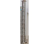 IMPONENTE CANDELABRO "ETERNAL II" | argento antico, metallo, 100 cm | candeliere