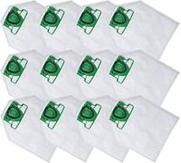 IMPORT GE.RA. EXPORT 12 sacchetti per aspirapolvere Vorwerk Folletto VK 200, confezione doppia: 2 scatole da 6 sacchetti per aspirapolvere VK 200 e VK200 FP