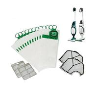 IMPORT GE.RA. EXPORT, GE.RA Kit Risparmio Ricambi Folletto Compatibili VK140 VK150 12 Sacchetti 12 Profumi 2 Griglie