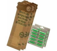IMPORT GE.RA. EXPORT Kit 24 Sacchetti + 20 Profumini Adattabili per Folletto Vk 120/121/12