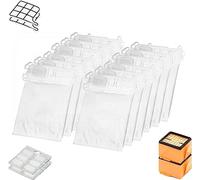 IMPORT GE.RA. EXPORT Kit Compatibile per Vorwerk Folletto VK 135 136 12 Sacchetti + 12 Profumini + 2 Filtri Griglia Motore + 2 Filtri HEPA