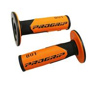 IMPORT PARTS BIKE - MANOPOLE PROGRIP 801 ARANCIONE-NERO (PAIO) -115mm-