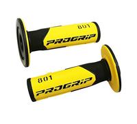 IMPORT PARTS BIKE - MANOPOLE PROGRIP 801 GIALLO-NERO (PAIO) -115mm-