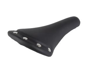 Import Sella da bicicletta Singlespeed con borchie, in stile retrò, colore: nero