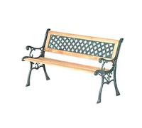 Import Tool Panchina da Giardino in Legno e ghisa con Seduta a doghe
