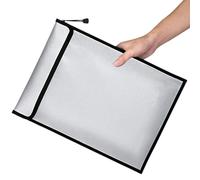 Important Document Organizer, Fireproof Cash Bag, Multifunctional Storage Pouch, Lightweight Secure Holder, Compact Ideal for Passports, Bills, and Importants Paperwork