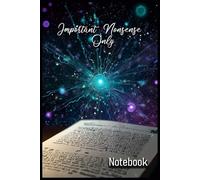 Important Nonsense Only: Notebook | Meaningful Gift - Themed Diary, Journal | 6" x 9" (15.24 x 22.86 cm) | 200 Lined Pages | A Fun and Unique Diary Gift for Someone Special or for Yourself