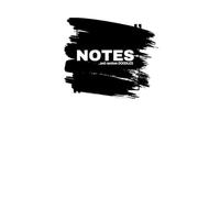 Important Notes And Random Doodles (White): Simple Fun Notebook for Work Studying Staying Organised Perfect Gift for Men Women Friends Family Coworkers Secret Santa