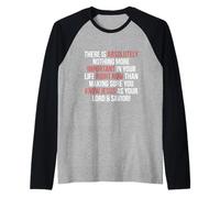Importante Conoscere Gesù Come Vostro Signore e Salvatore in Questo Momento Maglia con Maniche Raglan