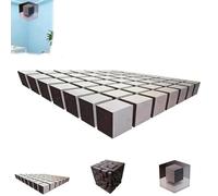 Impossible Corners-Wall Art That Reshapes Reality,3D Optical Illusion Corner Wall Decal, 3D Optical Illusion Corner Wall Decal for Living Room, Office, Gallery Space (#C)