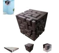 Impossible Corners-Wall Art That Reshapes Reality,3D Optical Illusion Corner Wall Decal, 3D Optical Illusion Corner Wall Decal for Living Room, Office, Gallery Space (#A)