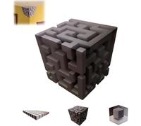 Impossible Corners - Wall Art That Reshapes Reality, 3D Wall Art Illusion Corner Wall Decal, 3D Optical Illusion Corner Wall Decal for Living Room, Office, Gallery Space (A)