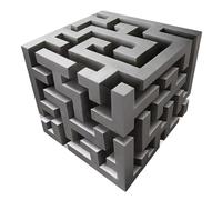 Impossible Corners, Wall Art That Reshapes Reality, adesivo da parete 3D, illusione, illusione ottica, cubo stereoscopico 3D, per soggiorno, camera da letto, ufficio