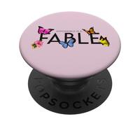 Impossible è una favola ibisco e farfalla PopSockets PopGrip Adesivo