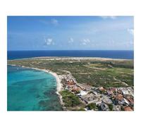 Impossible Puzzle da 1500 Pezzi -Isola,Case,Edifici,Costa,Mare 87x57cm