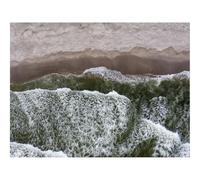 Impossible Puzzle da 1500 Pezzi -Mare,Vista aerea,Sabbia,Onde,Costa 87x57cm