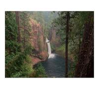 Impossible Puzzle da 500 Pezzi -foreste,alberi,scogliera,cascata,paesaggio,natura 52x38cm