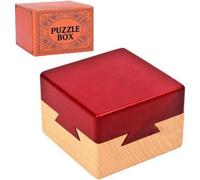 Impossible - Scatola puzzle 3D a coda di rondine, con cassetti magici segreti, rompicapo con scomparto nascosto, scatola regalo per gioielli
