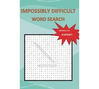 Impossibly Difficult Word Search