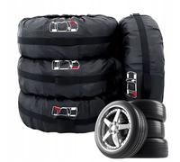 Imposta 4 coperture per pneumatici per auto 13-17 pollici con manici