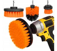 Imposta 4 pennelli per la pulizia esagonale per rovinare fino a 120 mm - Busine