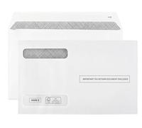 Imposta Envelops - double-window self-seal Security Envelope for w-2 forma 4-up Horiz. 2018