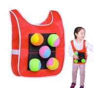 Imposta per il giubbotto da palla appiccicoso - Diana Game for Children in Park o Gym, Toy for Outdoor Games, Parents -Child Interaction e Funny Accessori