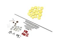 Impostato Riparazione Del Flauto Strumento Oud Cuscinetti Per Flauto in Feltro Accessorio Kit Riparazione Flauti Tubo Di Spurgo Dei Freni Trasparente Colorful BESTonZON