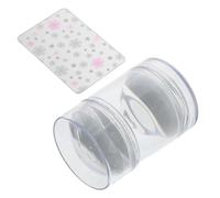 Impostato timbro per unghie strumenti nail art kit decorazione unghie corredo decorativo di smalto per unghie Accessori per manicure nail stamper e raschietto Gel di silice Healvian