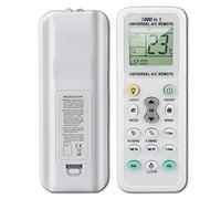 impostazioni con un clic Regolatore di condizionamento LCD A/C 1000 in 1,Telecomando universale per condizionatore d'aria, per Panasonic Sharp Samsung Fujitsu Gree Guangda Guqiao Haier Helton Hemilto