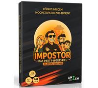 Impostor - Gioco di parole per feste, edizione classica, gioco di carte Imposter, potete mascherare l'elevatore? | Giochi di società per la famiglia, gli amici e gli adulti | Regalo