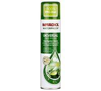 IMPRÄGNOL Spray impermeabile universale 100% senza PFC: contro umidità e sporco, protezione a base di cera per pelle, tessuti e tessuti high-tech, traspirante e di lunga durata, 400 ml