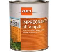 Impregnante all`acqua Noce chiaro 2,5 l Noce chiaro