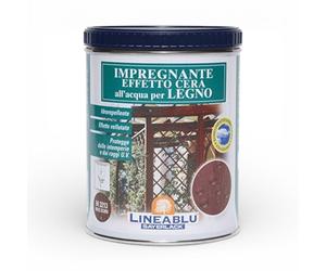 Impregnante all'acqua effetto cera per legno per esterno HI 2210 trasparente noce