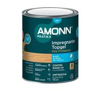 IMPREGNANTE ALL'ACQUA 'TOP GEL' AMONN 0,75 lt - Noce chiaro