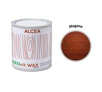 Impregnante Ceroso all'Acqua GEOvit WAX per Legno 0,75 Lt Alcea - Mogano