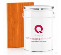 Impregnante colorante per legno Teak D040 10L - idrorepellente Q-COVER
