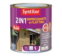 IMPREGNANTE E FLATTING 2 IN 1 TENUTA 8 ANNI SYNTILOR - 0,5 L ROVERE