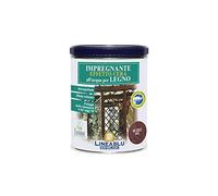 Impregnante all'acqua effetto cera per legno per esterno - hi 2213 noce scuro lt