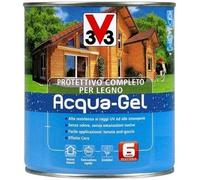 IMPREGNANTE EFFETTO CERA PROTETTIVO ACQUAGEL 750 ML V33 BIANCO PER LEGNO 02116