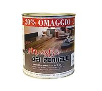 Impregnante legno esterni per ciclo cerato professionale ad acqua 750ml Maestro (Mogano)