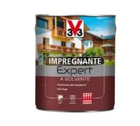 Impregnante Legno Esterno Expert al Solvente Noce Scuro 0,75 L Protettivo e Nutr